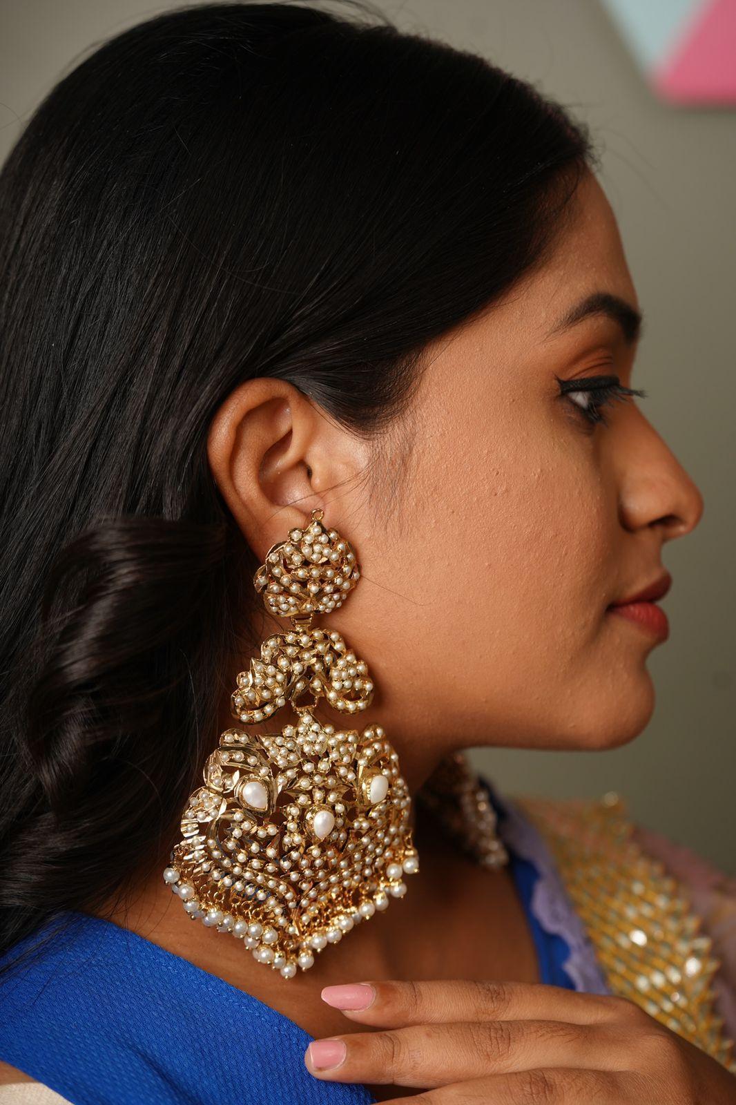 Zeba Oversized Earrings