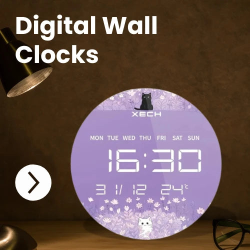 Digital Wall Clocks