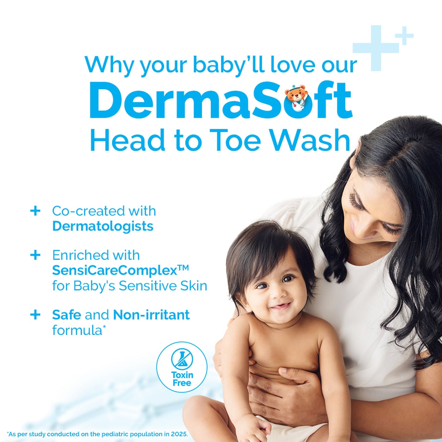 Mamaearth Baby Dermasoft Head To Toe Wash