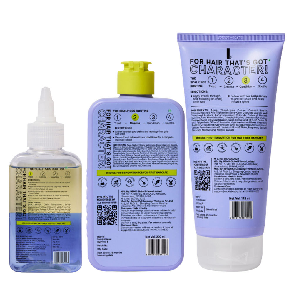 Moxie Beauty Scalp Essentials Trio