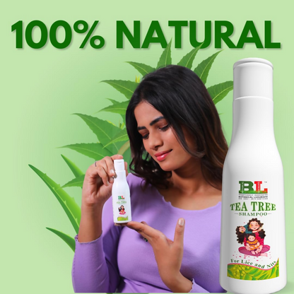 Botanical Luxuriate Tea Tree Natural Anti Lice and Nits Shampoo