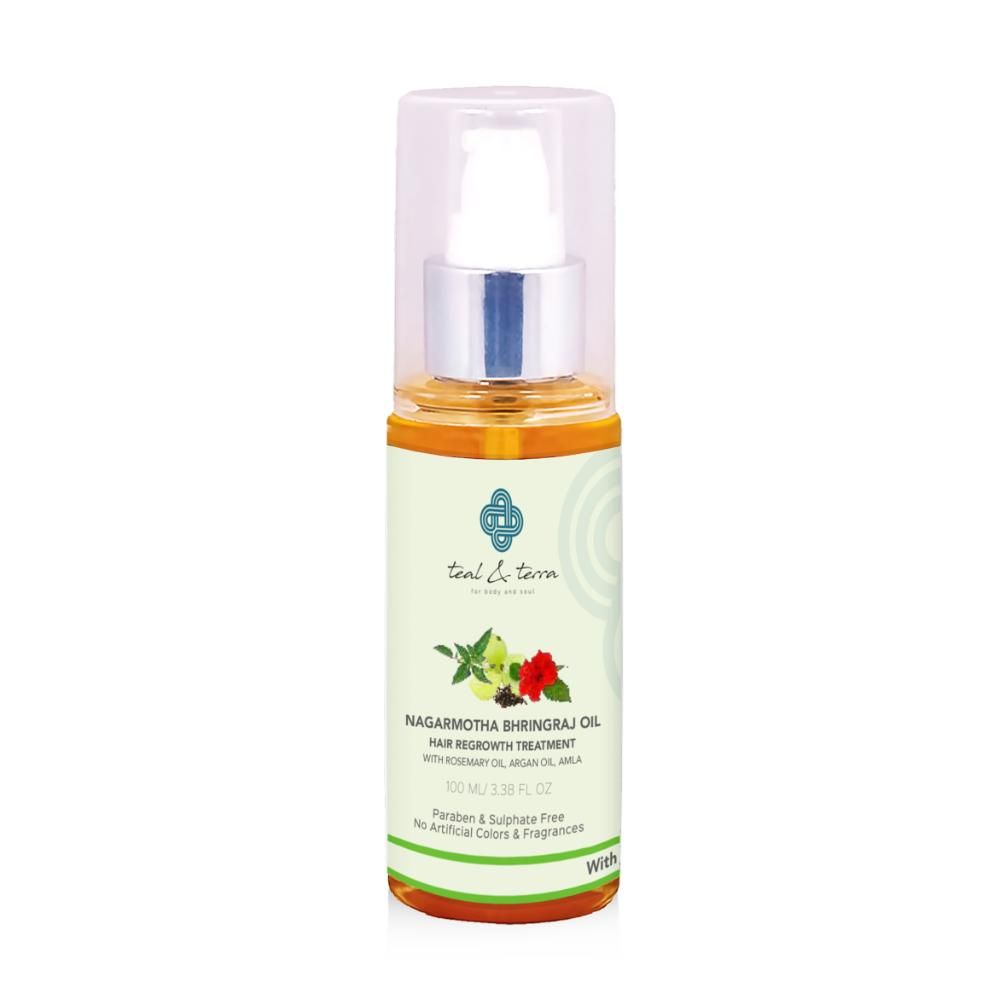 Teal and Terra Nagarmotha Bhringraj Hair Oil