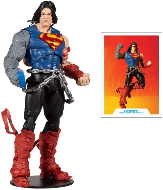 Mcfarlane Toys DC Multiverse Dark Nights: Death Metal Superman Action Figure (Collect to Build: Darkfather)