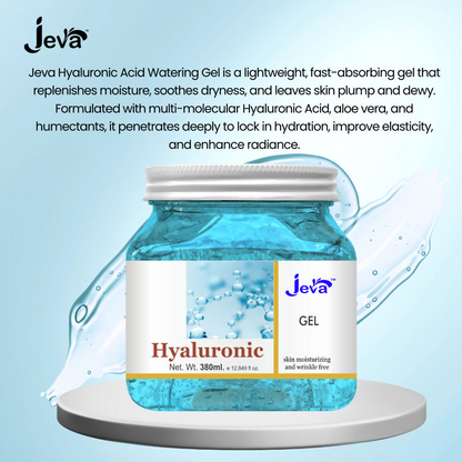 Jeva Hyaluronic Acid Face Moisturizer Hydrating Water Gel