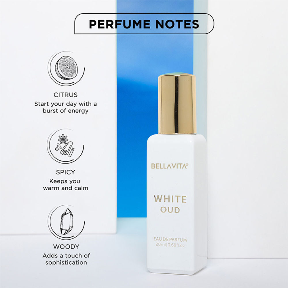 Bella Vita White Oud Eau De Perfume for Men & Women