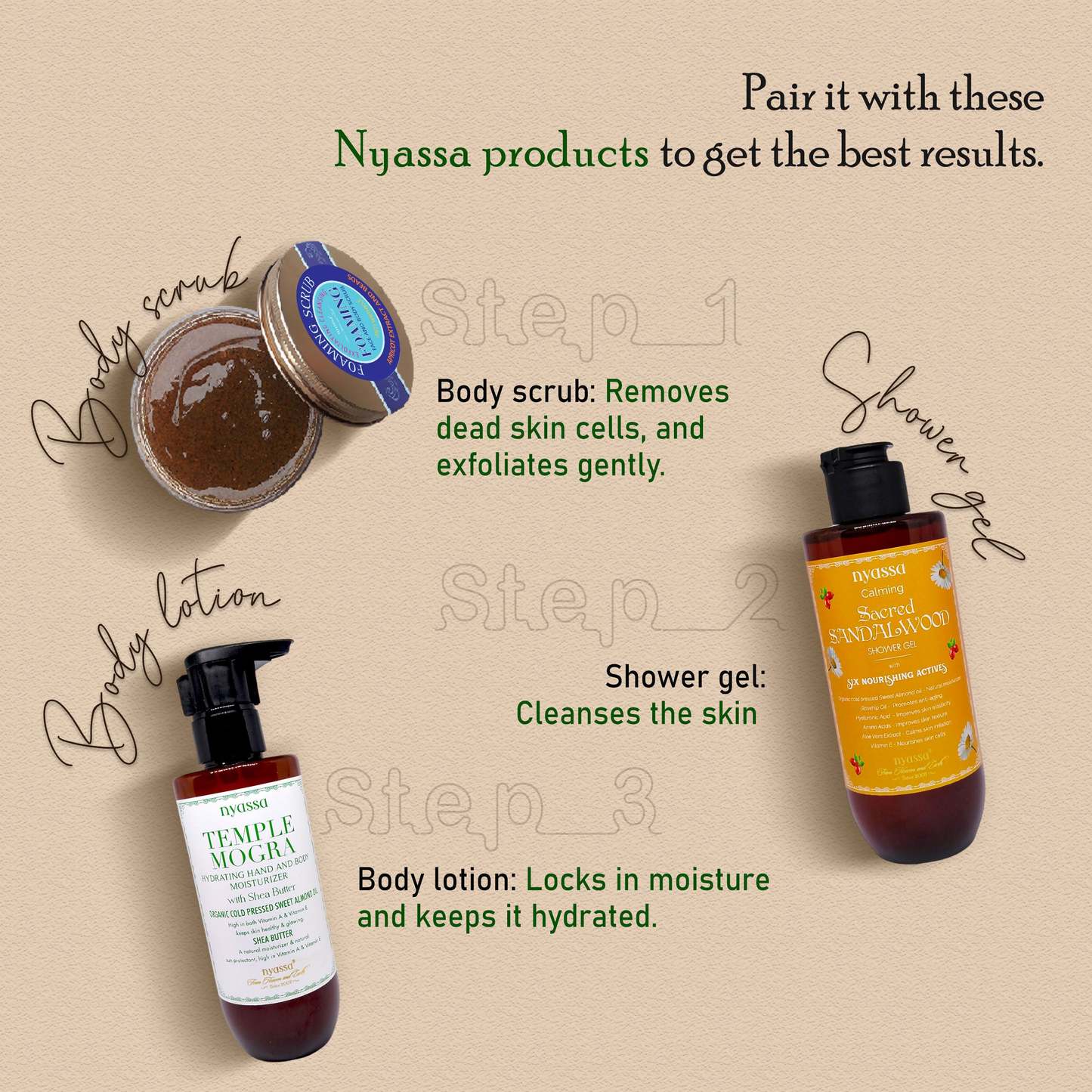 Nyassa Temple Mogra Hand And Body Moisturizer