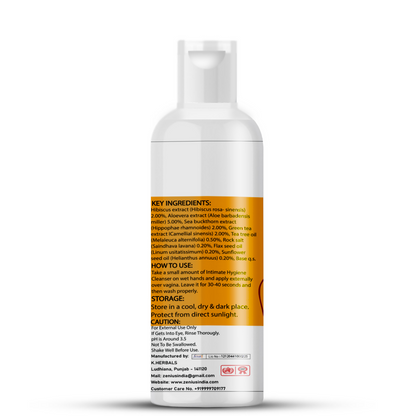 Zenius Intimate Hygiene Wash for Women Intimate Care