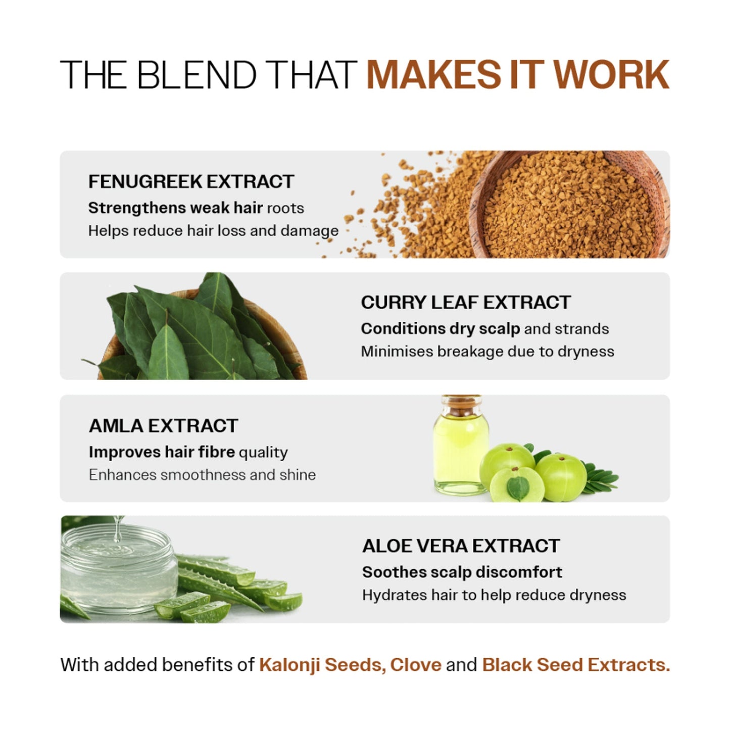 Bare Anatomy Nature x Science Fenugreek and Curry Leaves Hair Strengthening Spray