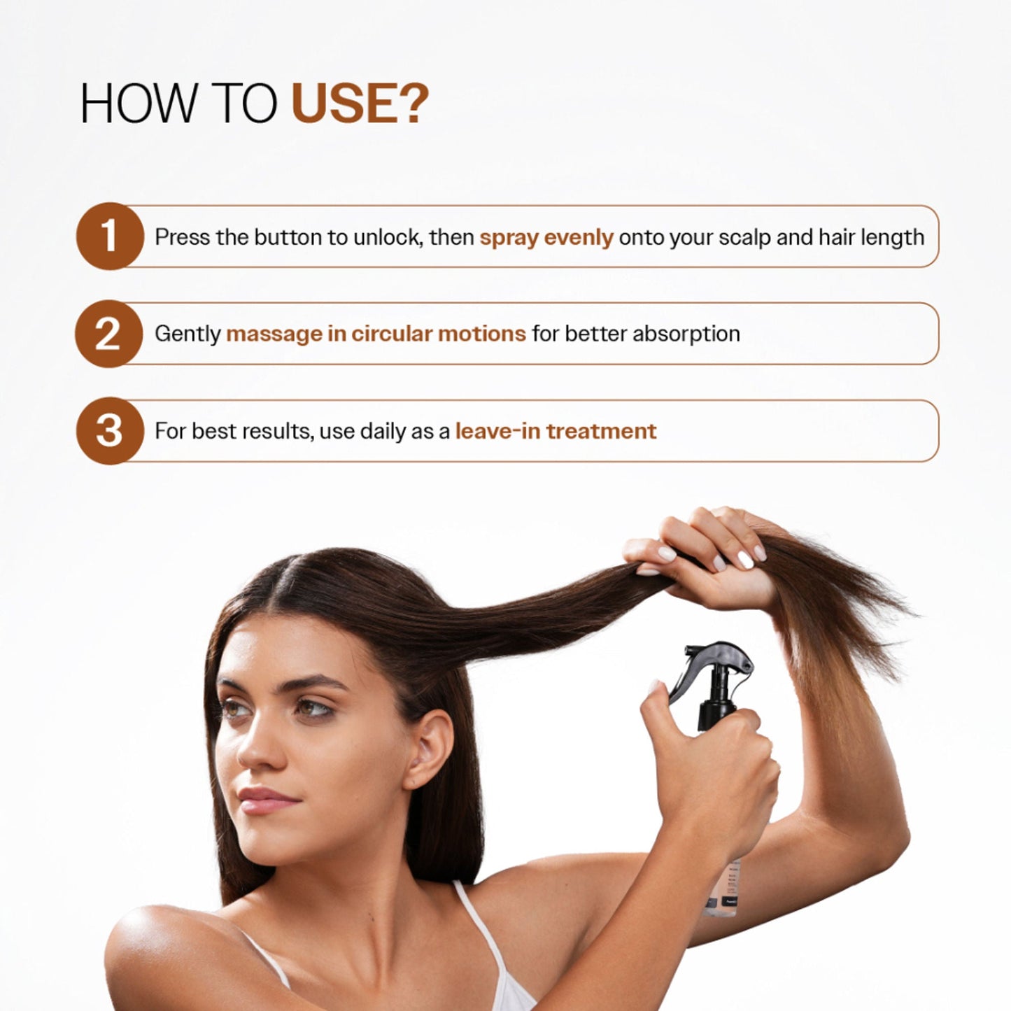 Bare Anatomy Nature x Science Fenugreek and Curry Leaves Hair Strengthening Spray