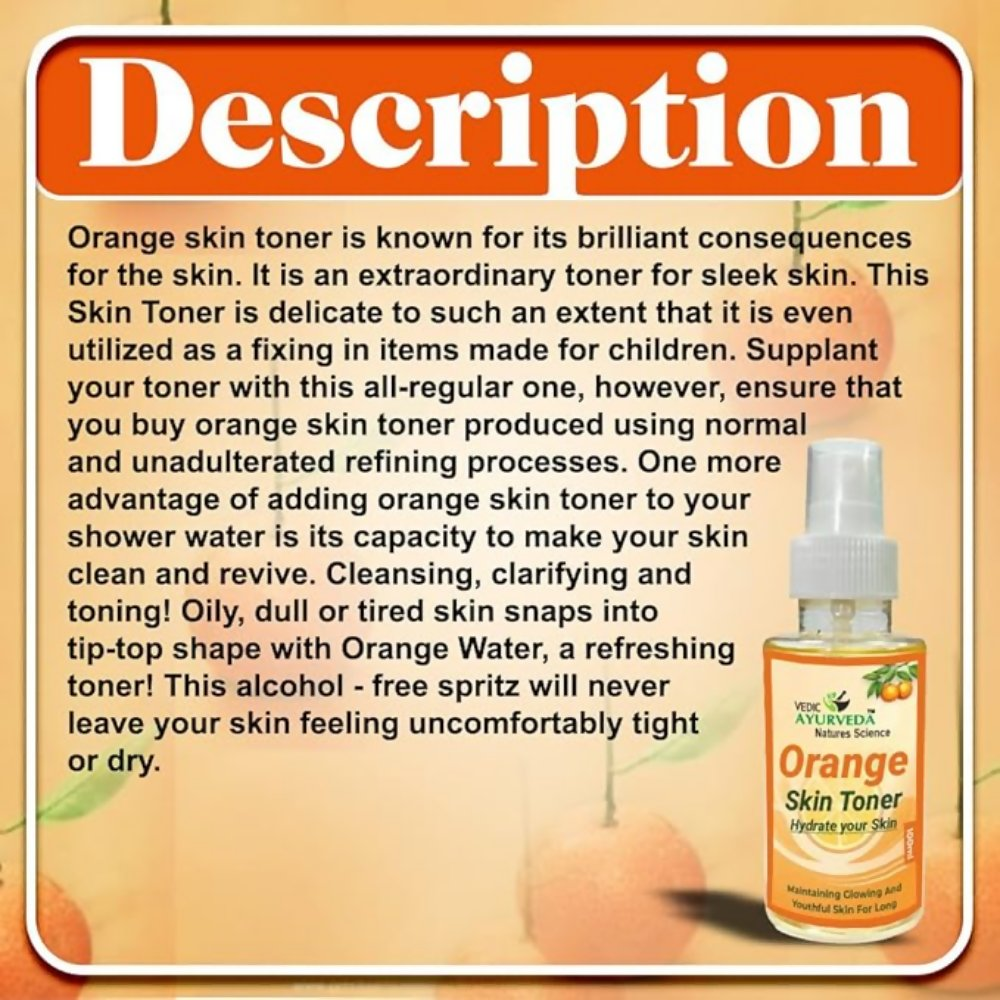 VedicAyurveda Orange Skin Toner