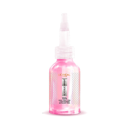 L'Oreal Paris Glycolic-Bright Anti Dark Spot Exfoliant Peel 15% Aha + Bha + Pha + Niacinamide