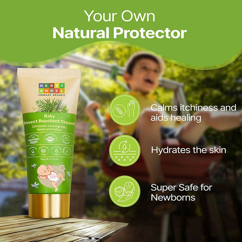 Herby Angel Baby Insect Repellent Cream