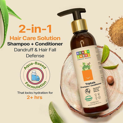 Herby Angel Triphala Shampoo & Conditioner for 2 Years+ Kids