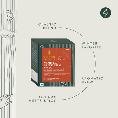 Luxmi Estates Vanilla Spice Chai Black Tea