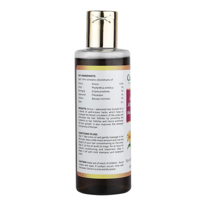 Curista Naturals Arnica Jaborandi Hair Growth Oil