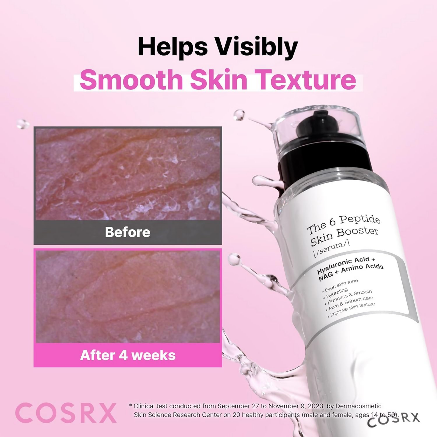 Cosrx 6X Peptide Collagen Booster Toner Serum