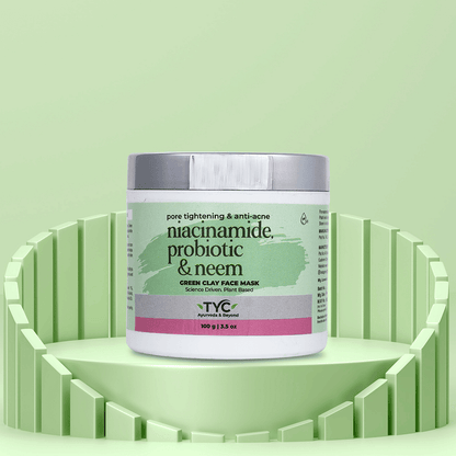 TYC Green Clay Face Mask For Men & Women