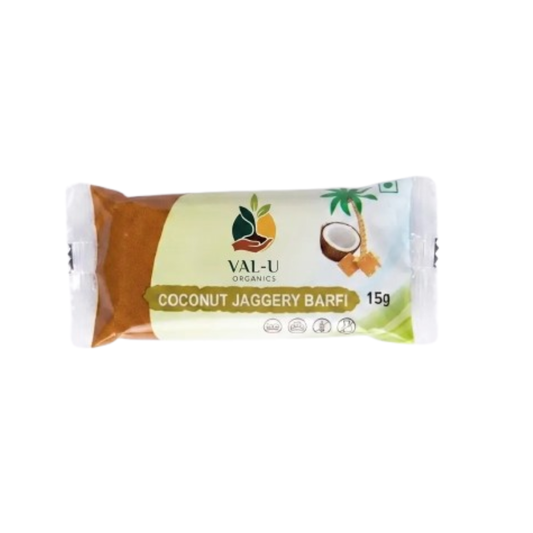 Val-U Organics Coconut Jaggery Burfi