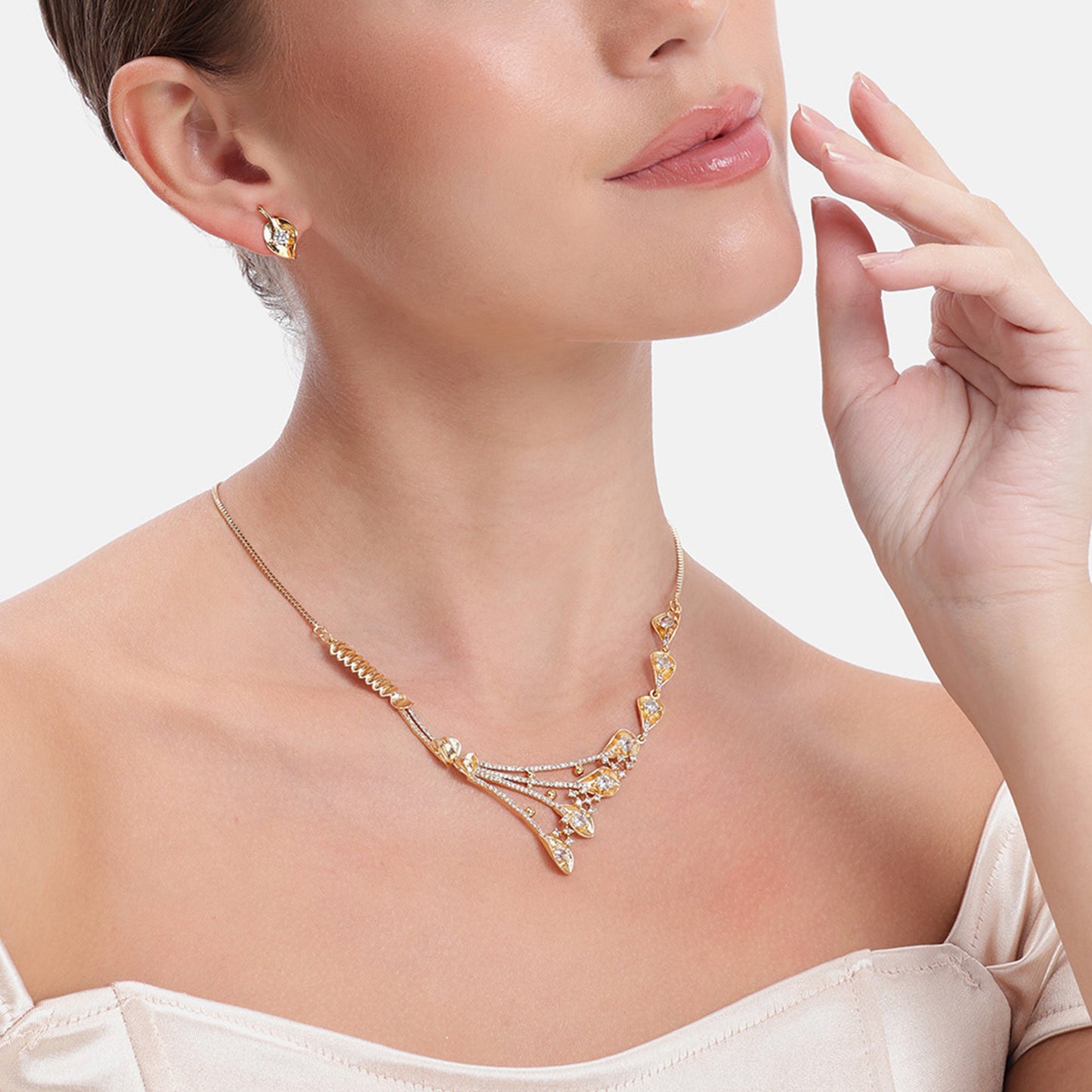 Celestial Bloom Necklace Set