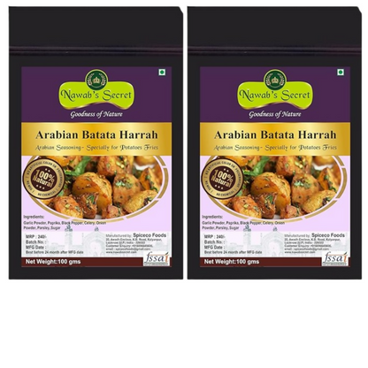 Nawab's Secret Arabian Batata Harrah - Exotic Seasoning Specially for Fried Potatoes