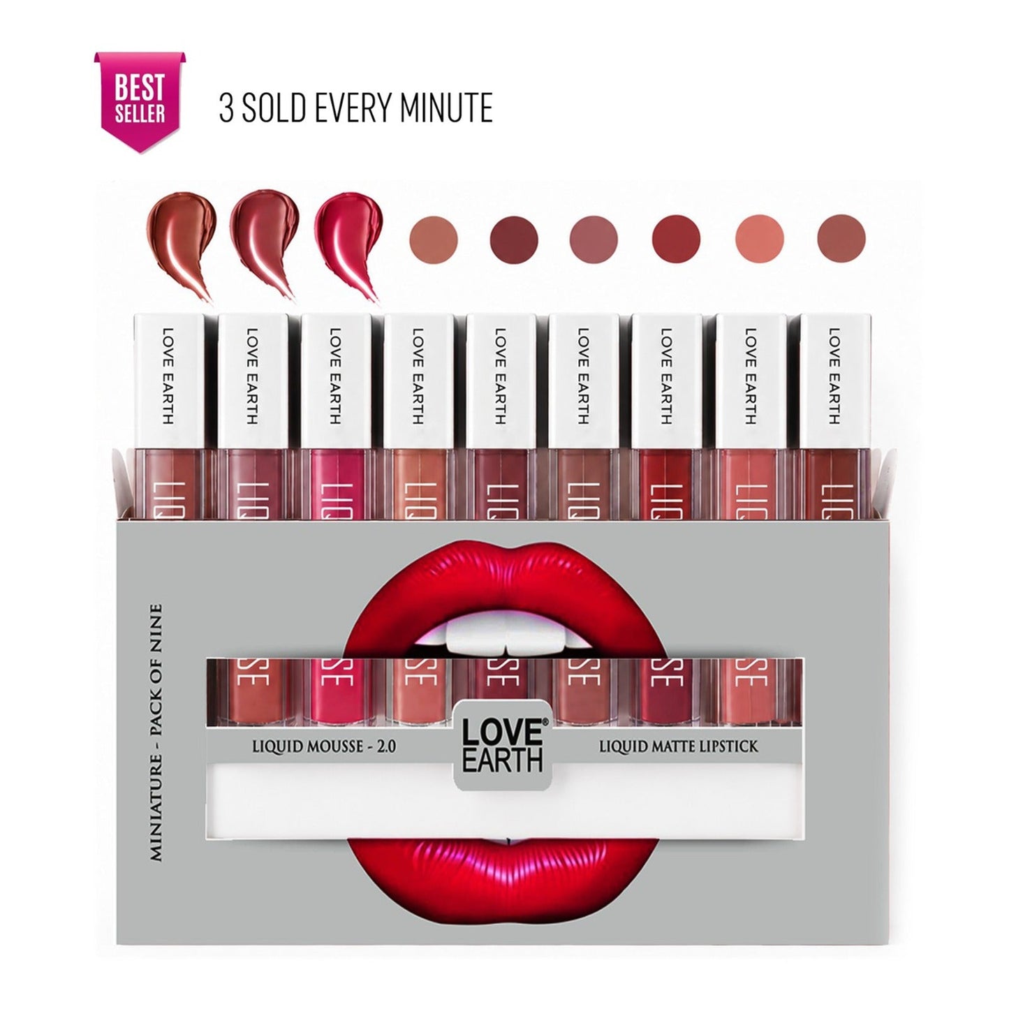 Love Earth Liquid Mousse Lipstick 2.O