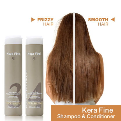 Kera Fine Keratin Shampoo & Conditioner Combo