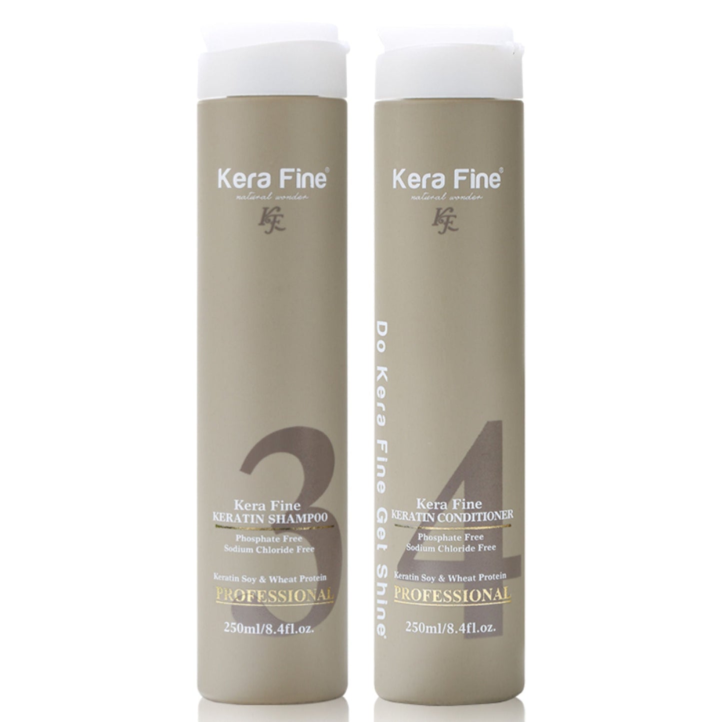 Kera Fine Keratin Shampoo & Conditioner Combo