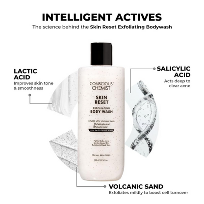Conscious Chemist Skin Reset Exfoliating Bodywash