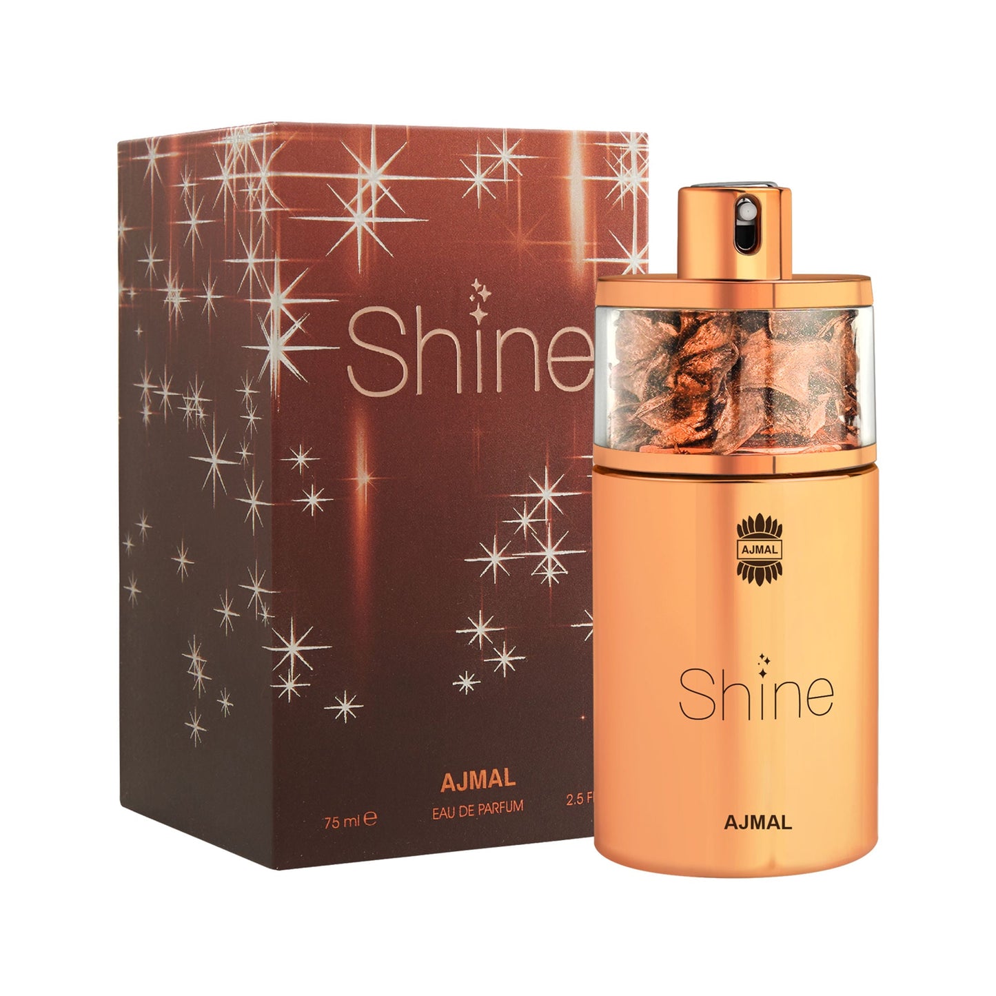 Ajmal India Shine Eau De Parfum for Women - Floral Fruity Musky Long-Lasting Perfume