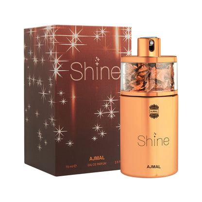 Ajmal India Shine Eau De Parfum for Women - Floral Fruity Musky Long-Lasting Perfume
