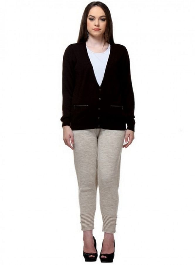 W for Woman Brown Cardigan