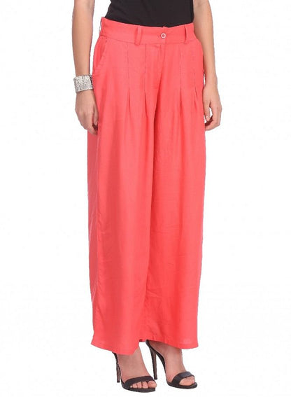 W for Woman Pink Parallel Pants