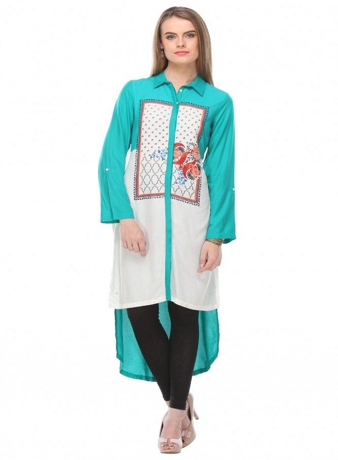 W for Woman White kurta