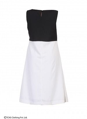 W for Woman Black Sleeveless Dress