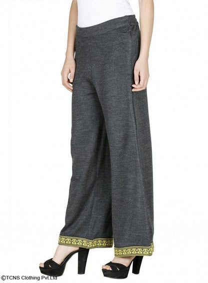 W for Woman Grey Palazzos