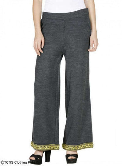 W for Woman Grey Palazzos
