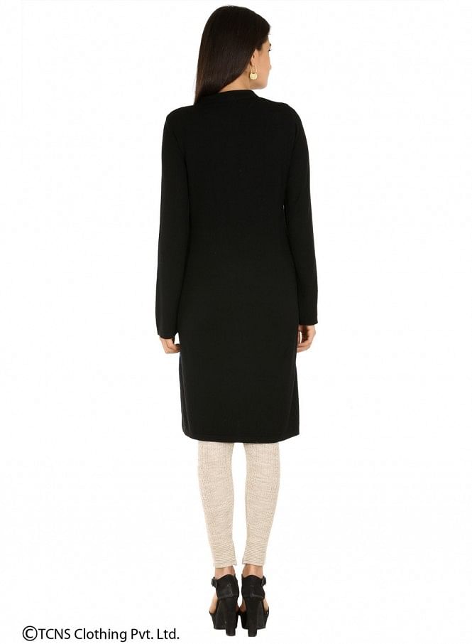 W for Woman Black Cardigan