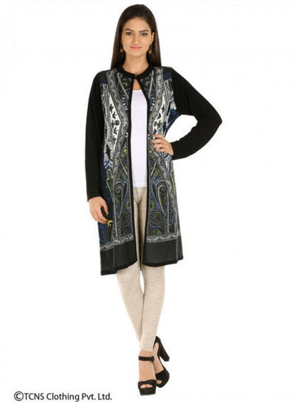 W for Woman Black Cardigan