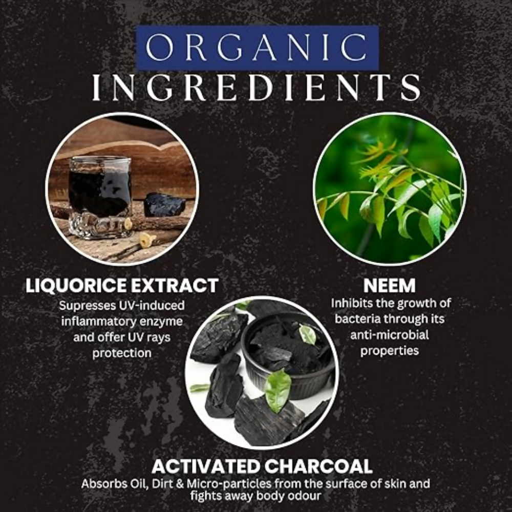 Amazing Earth Certified Organic Activated Charcoal Face Wash