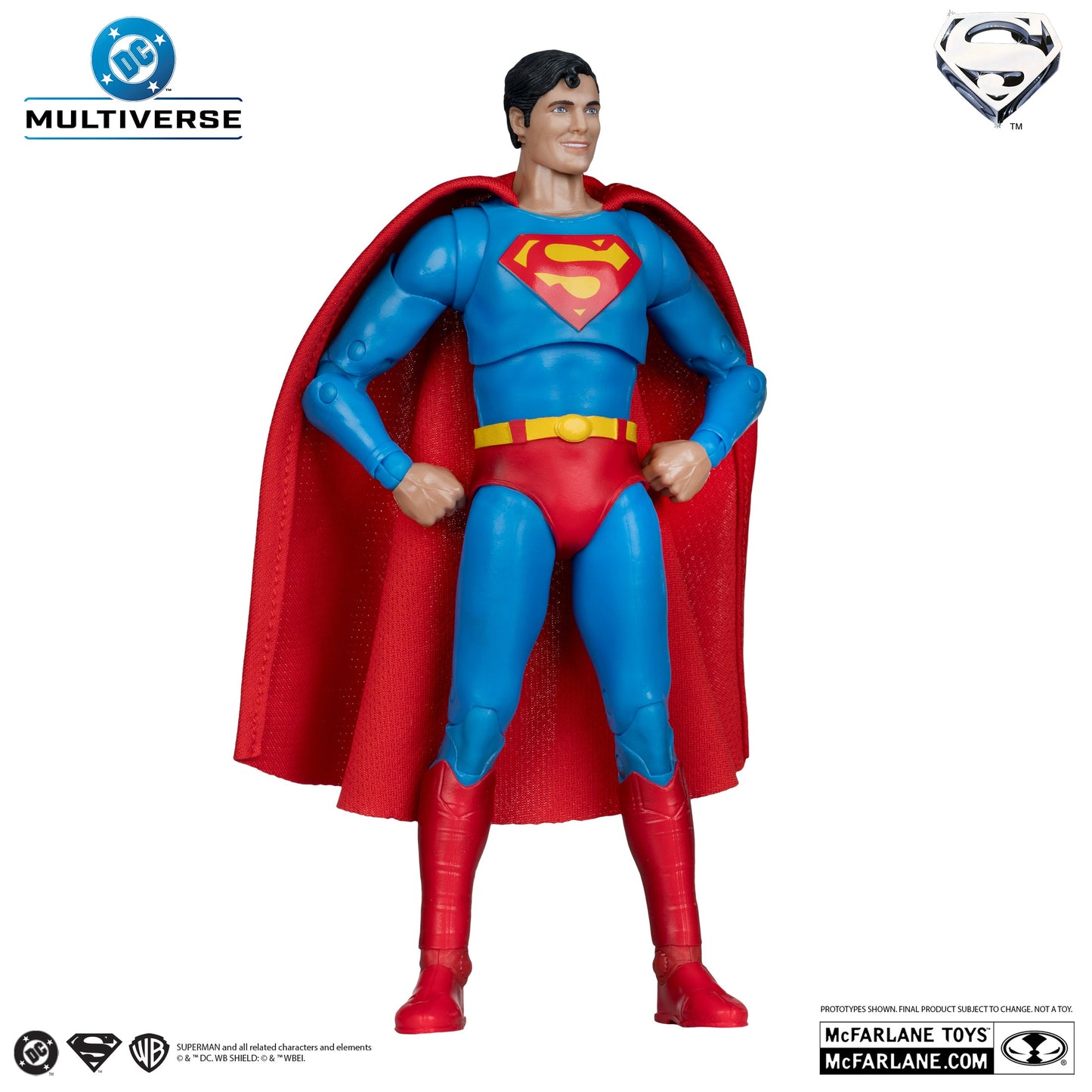 McFarlane DC Multiverse - Superman – Superman: The Movie 1978 Deluxe Theatrical Edition Action Figure