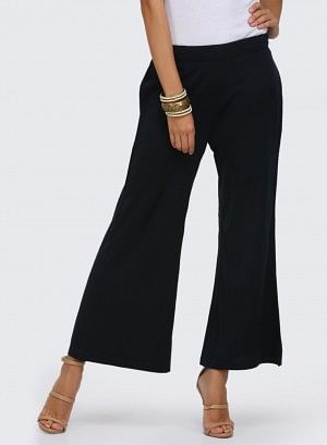 W for Woman Blue Palazzos