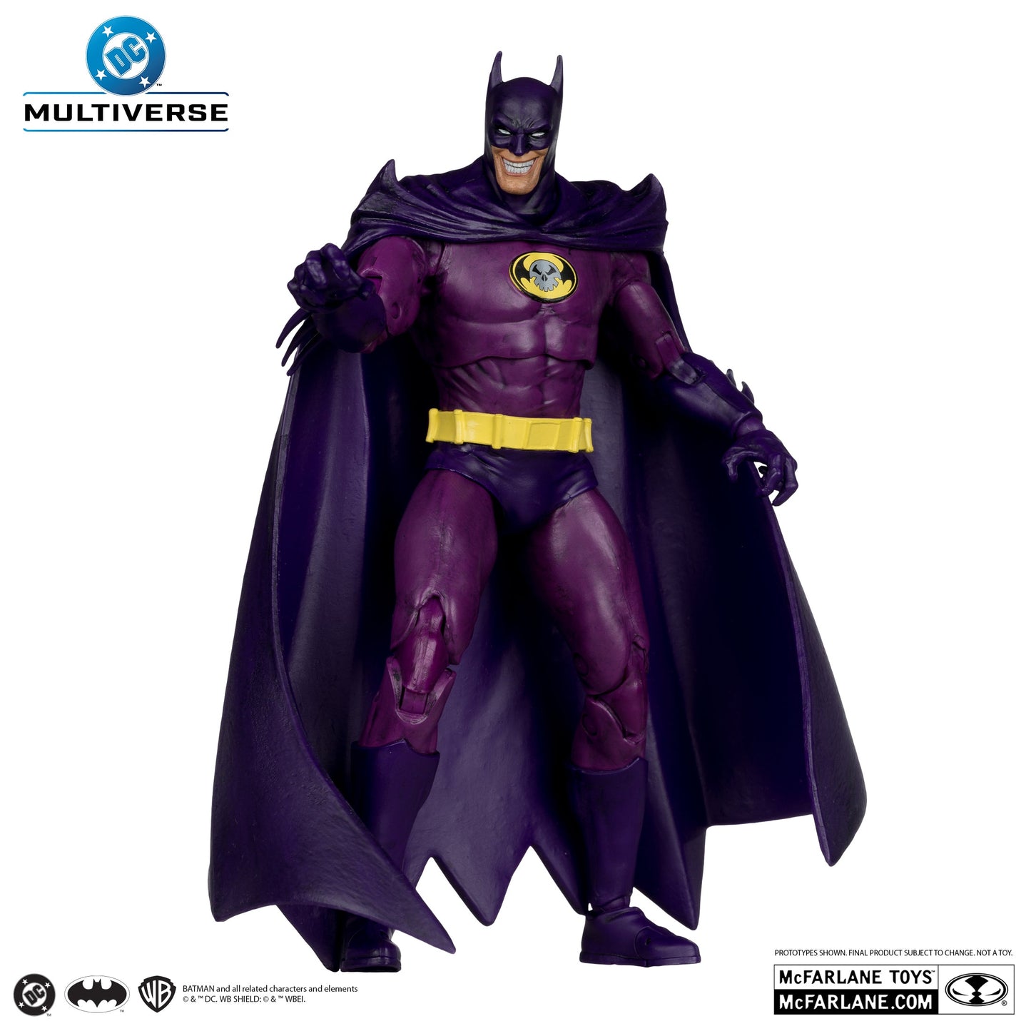 McFarlane DC Multiverse - Batman – JLA: Rock of Ages (Injustice Gang) Action Figure (Red Platinum Edition)