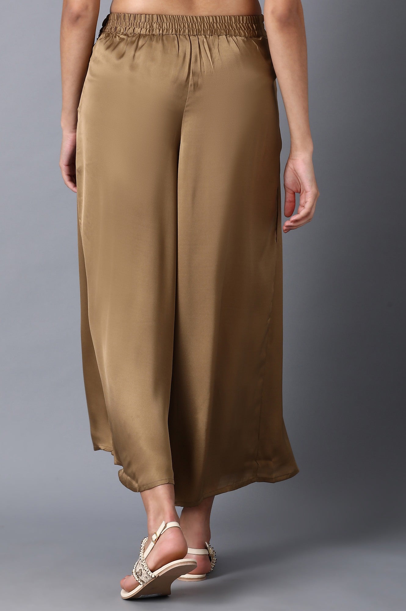 W for Woman Gold Straight Pants