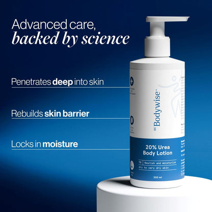 BeBodywise 20% Urea Body Lotion - Advanced Formulation