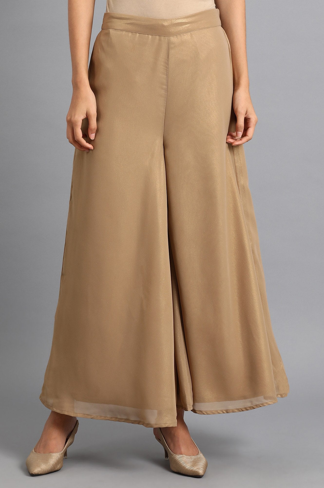 W for Woman Golden Pants