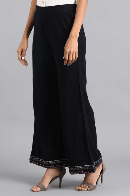 W for Woman Navy Parallel Pants