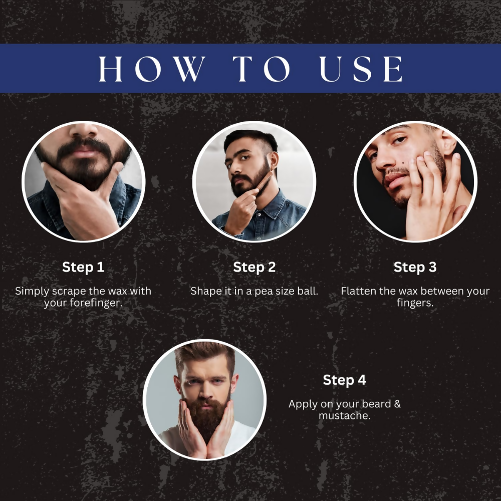 Amazing Earth Certified Organic Beard & Mustache Wax