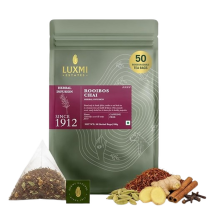Luxmi Estates Rooibos Chai Herbal Infusion