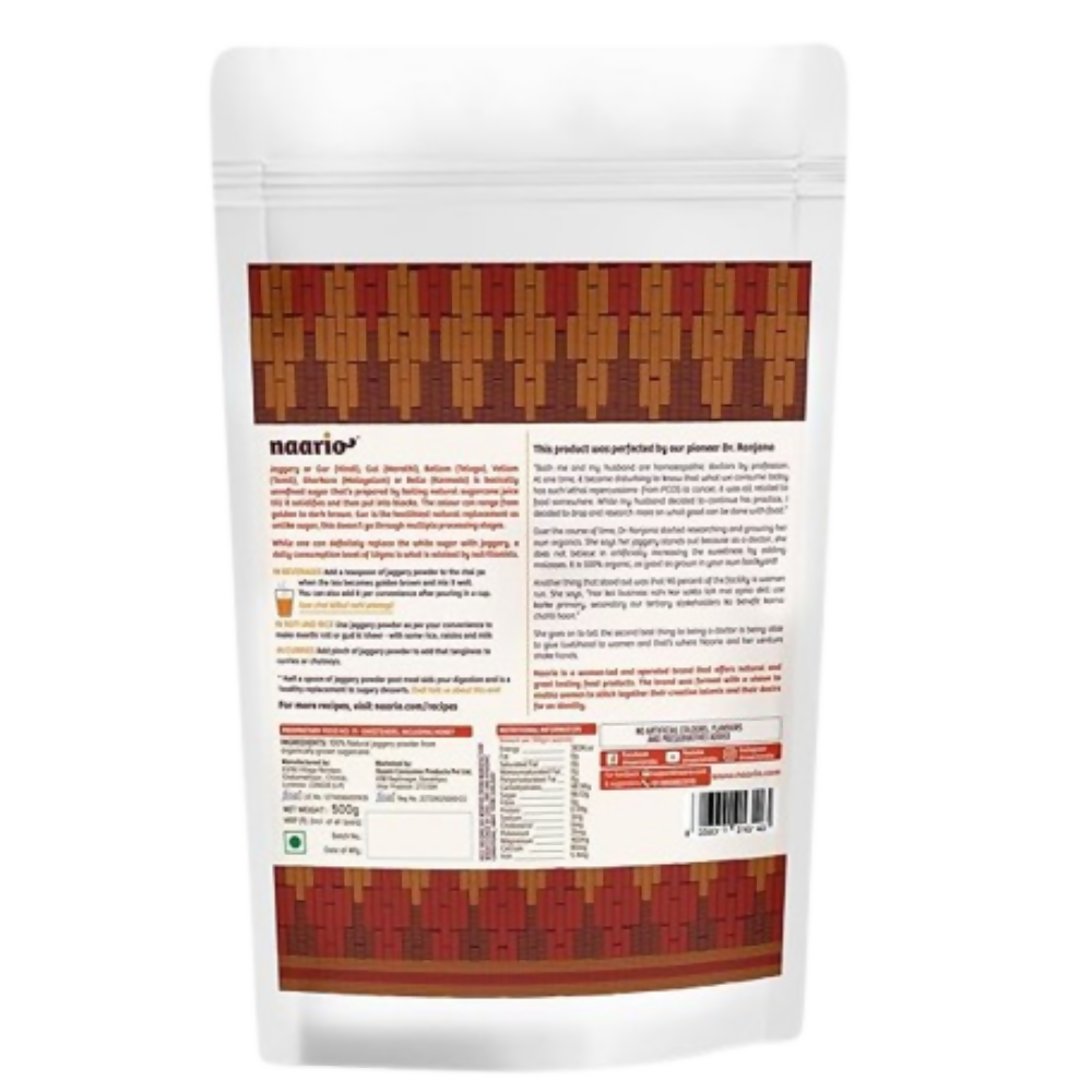 Naario Organic Jaggery Powder