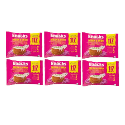 Knacks Coin Khakhra Crisps - Dream & Onion Flavour